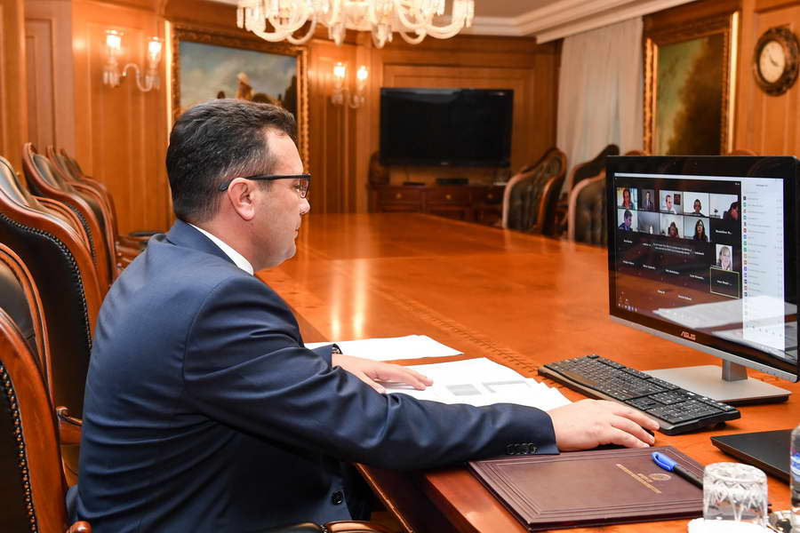 Состанок на премиерот Заев и Светска банка: Мерките на Владата ги ублажија последиците, на долг рок фокус кон забрзан економски раст