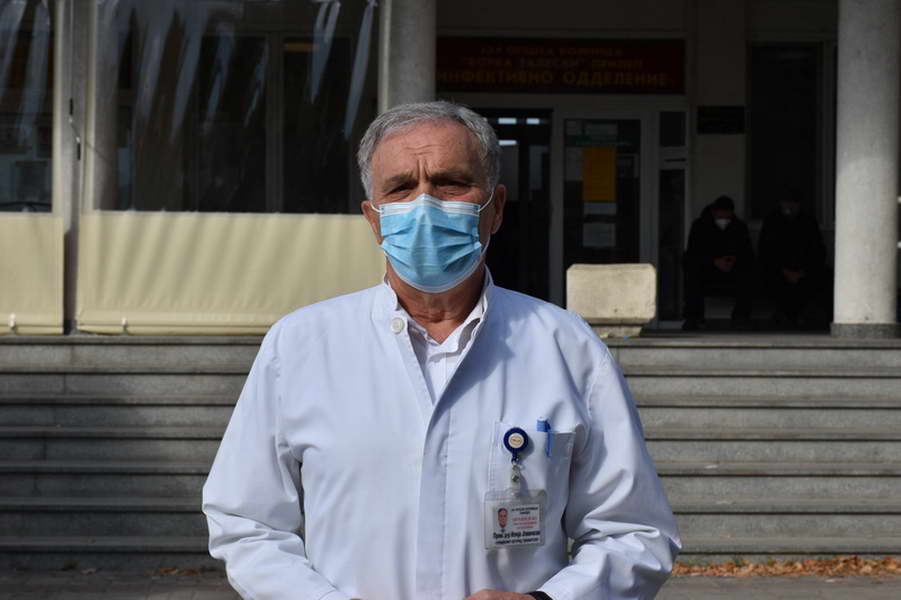 Градоначалникот Илија Јованоски, од денеска ќе волонтира во Инфективното одделение на прилепската болница „Борка Талески“