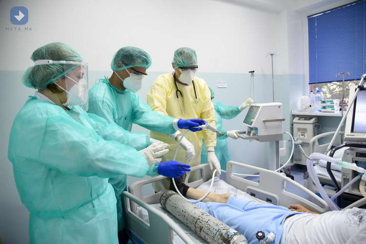 Денеска се регистрирани 1.342 нови случаи на ковид-19, починаа 22 лица