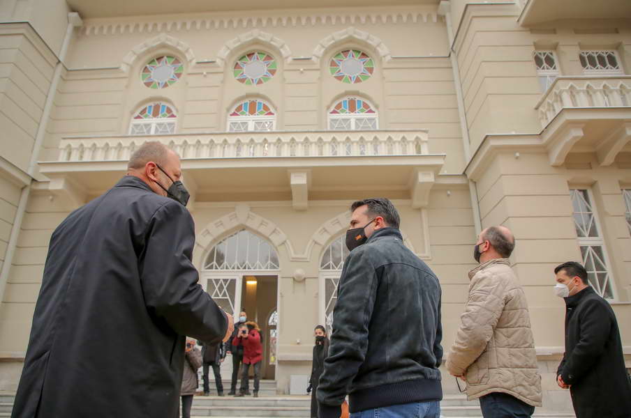 Заев од Битола: Се грижиме за драгоценото наследство, кое им го оставаме на идните генерации, Офицерскиот дом блеснува во стариот свој сјај