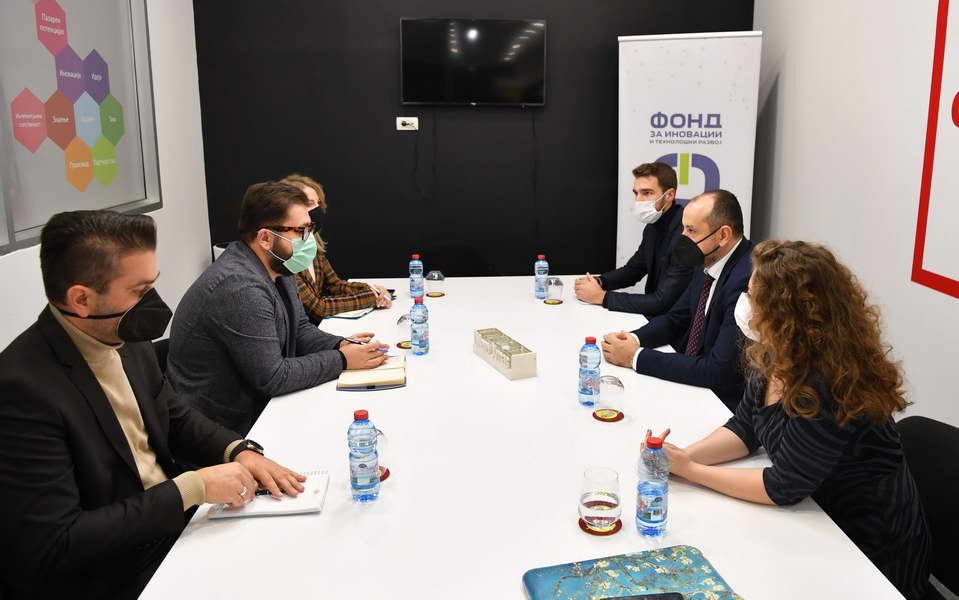 Вицепремиерот Битиќи на работна средба со директорот на ФИТР Петров: Северна Македонија ќе стане регионален старт ап центар каде младите лица ќе може да ги реализираат своите бизнис идеи