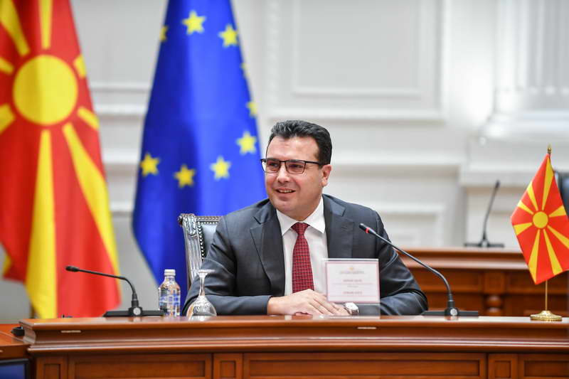 Заев: Поддршката за јасната перспектива на Северна Македонија како членка на ЕУ е најсилната мотивација за нашите реформи за да ги донесеме европските вредности дома