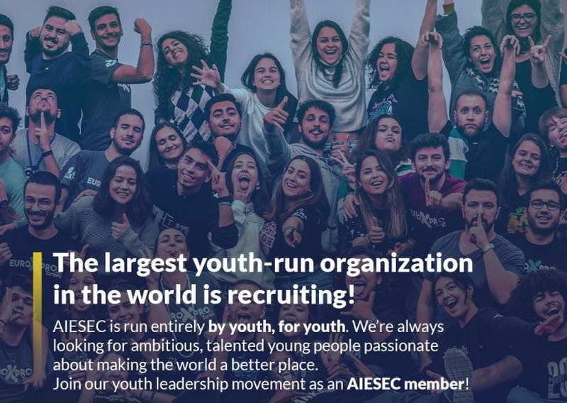 Младинската организација „AIESEC“ регрутира нови членови
