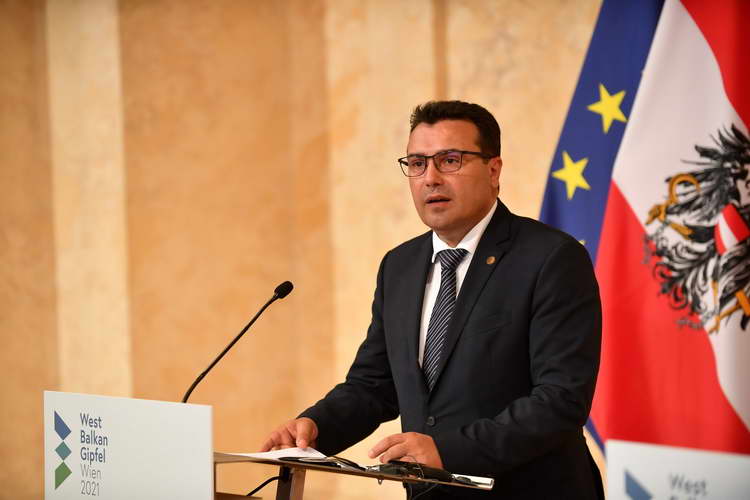 Премиерот Заев утре ќе учествува на Самитот на ЕУ за Западен Балкан во Словенија