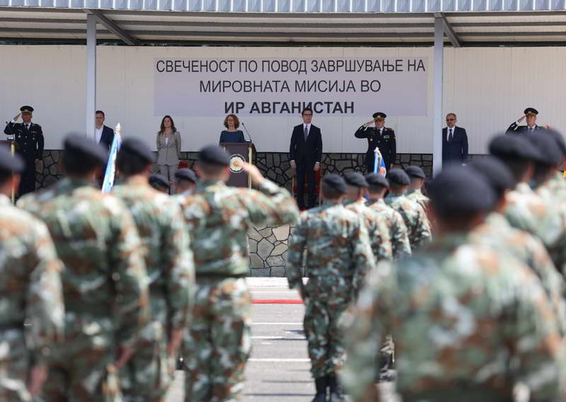 Претседателот Пендаровски: Нашите војници покажаа дека се професионално обучени согласно највисоките НАТО стандарди