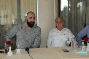 Првите луѓе на Кошаркарската федерација, Перо Антиќ и Тодор Гечевски на средба со поранешните прилепски кошаркарски асови