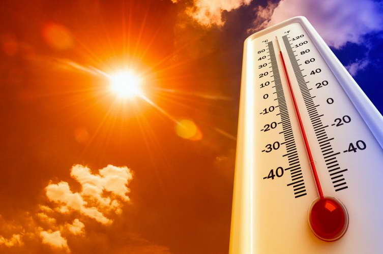 Сончево и многу топло време со температури над 40 степени