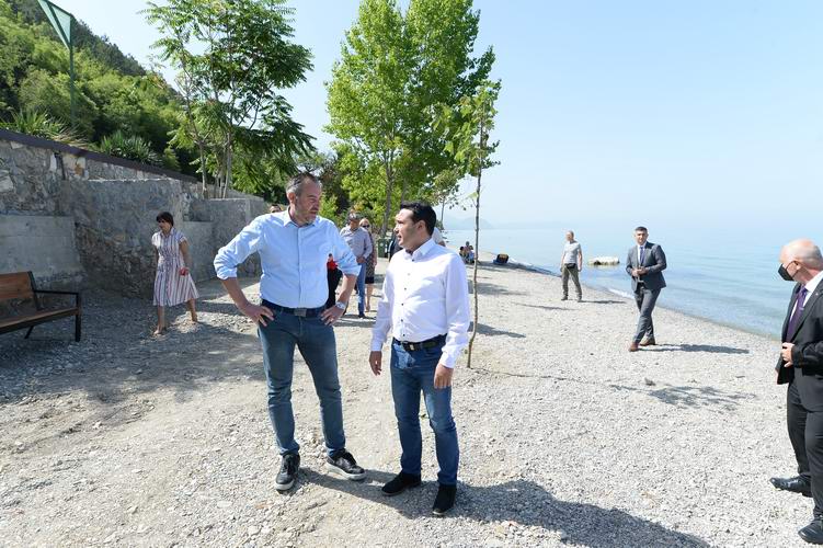 Премиерот Заев од Охрид: Активностите и грижата за Охридскиот Регион како културен и туристички центар се за да го зачуваме непроценливото богатство верификувано од УНЕСКО за идните генерации