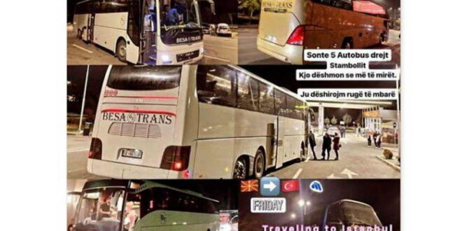 Автобусот што ги превезувал македонските патници од Истанбул е на Беса Транс