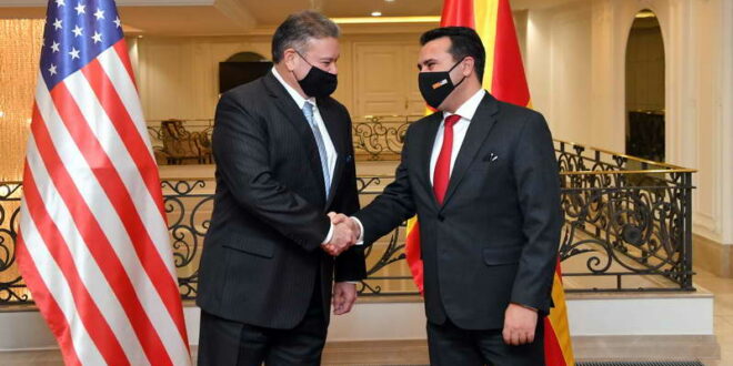 Заев и Ескобар: Партнерството меѓу САД и Северна Македонија и членството на земјата во ЕУ се многу важни за Скопје и Вашингтон