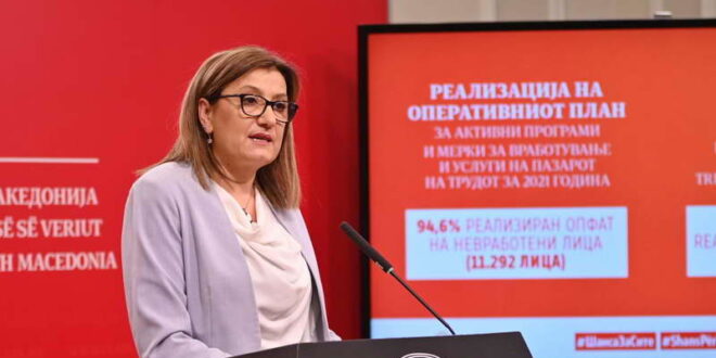Тренчевска и Мурати: Најатрактивни самовработувањето и обуките за дигитални вештини, реализација од 94,6% и опфатени 11.292 невработени лица