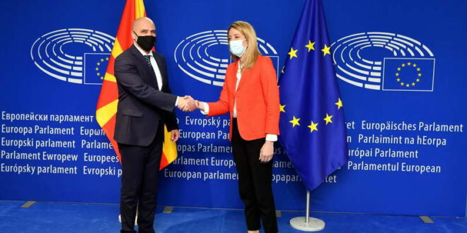 Ковачевски - Мецола: Поддршката на Европскиот парламент е значајна за проширувањето на ЕУ со земјите од Западен Балкан
