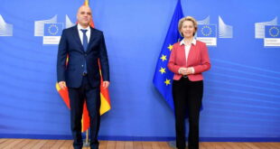 Ковачевски-фон дер Лајен: Брзото започнување на преговарачкиот процес за Северна Македонија ќе е позитивен импулс за динамиката на реформите