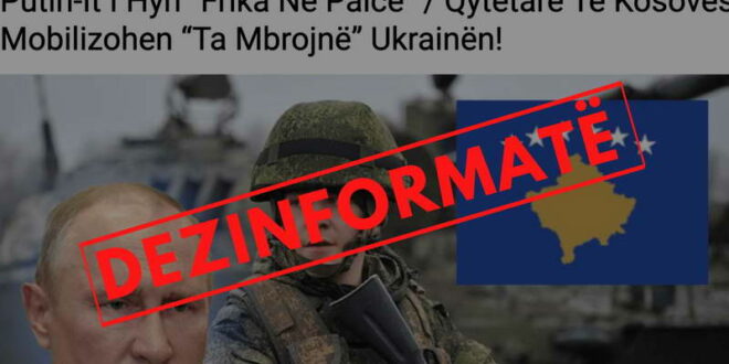 Руска пропаганда е дека земјите од Западен Балкан пратиле „платеници“ да се борат во Украина
