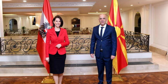Ковачевски - Едштадлер: Евроинтеграциите на Северна Македонија се потребни за стабилноста на регионот и ЕУ