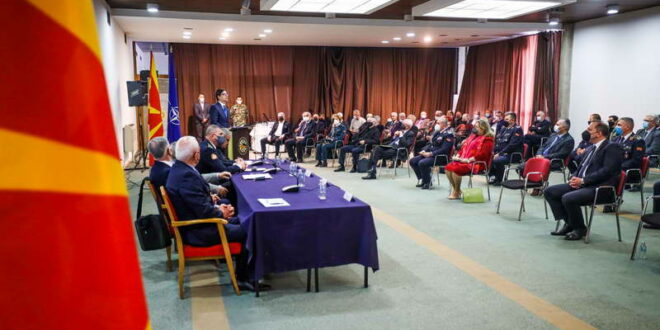 Обраќање на претседателот Пендаровски на трибината „30 години развој на Армијата - формирање, настани, успеси, предизвици, иднина“