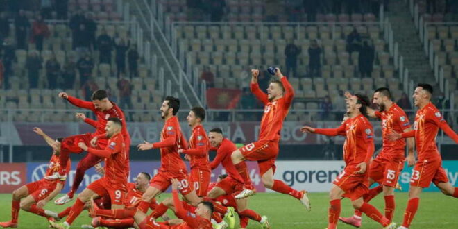 Македонската фудбалска селекција на клучен меч за пласман на СП
