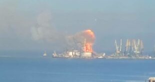 Напад на руски воени бродови во пристаништето Бердијанск