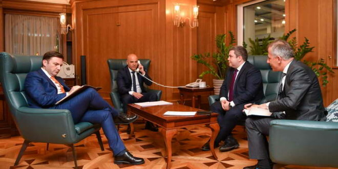Ковачевски разговараше со Блинкен: За САД итното отворање на преговорите за Северна Македонија со ЕУ е врвен приоритет