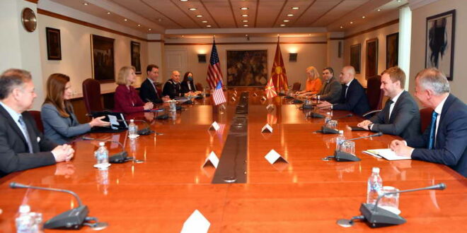 Средба Ковачевски – Донфрид: Се интензивира поддршката за евроинтеграциите, Северна Македонија е важен трансатлантски партнер на САД