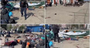 Над 30 загинати и 100 повредени во ракетен напад, Зеленски: Ова е зло кое нема граници
