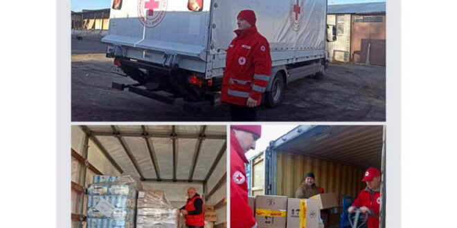 Конвој на Црвениот Крст со помош за Мариупол заглавен во Запорожје поради загриженоста за безбедносните гаранции