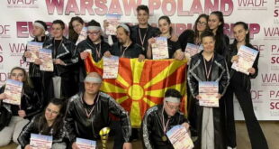 „Dancers united“ со неколку медали на Европското првенство во танц