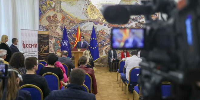 Обраќање на претседателот Пендаровски на панел-дискусијата по повод Светскиот ден на слободата на медиумите