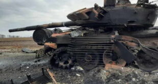 Уништен руски тенк