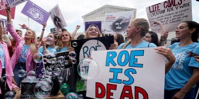 Укинато право на абортус: Поделените Американски Држави