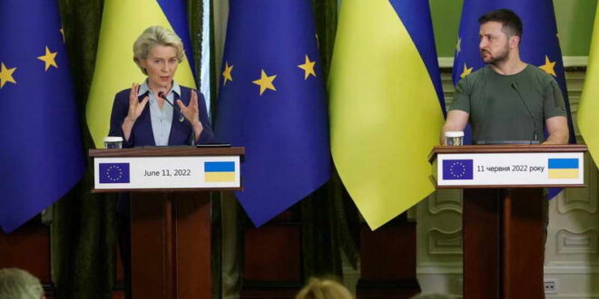 Брисел препорача кандидатски статус во ЕУ за Украина и Молдавија