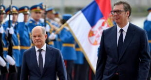 Шолц ги заостри пораките кон Србија, Вучиќ е наводно изненаден