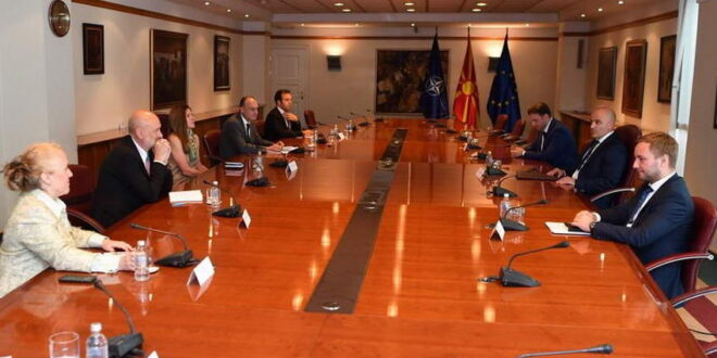 Ковачевски на средба со дипломатскиот кор: Северна Македонија е членка на НАТО, нејзиното местото е и во ЕУ