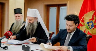 Црногорската влада и СПЦ потпишаа договор, се отвора можност за веронаука во училиштата