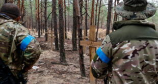 Пронајдена масовна гробница во близина на Изум по руското повлекување