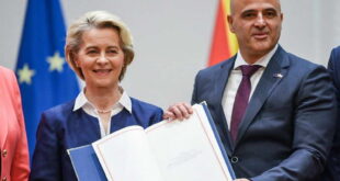 Договорот за Фронтекс потпишан на македонски јазик и поддршката за справување со енергетската криза е доказ за силното партнерство со ЕУ