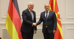 Ковачевски - Штајнмајер: Германија сака да ја види Северна Македонија во ЕУ во најбрз можен рок