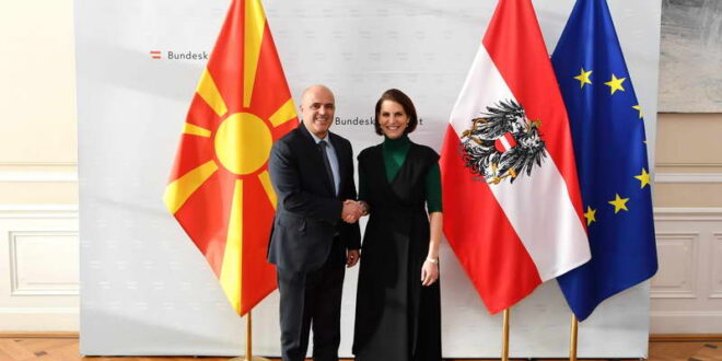 Ковачевски-Едштадлер: Северна Македонија доверлив партнер и идна членка на ЕУ