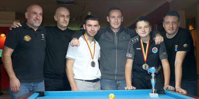 Андреј Ѓурчиновски е победник на првото државно првенство во билијард за јуниори