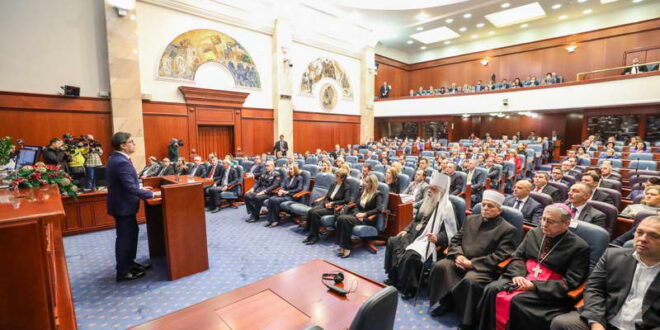 (Видео) Обраќање на претседателот Стево Пендаровски во Собранието на Република Северна Македонија