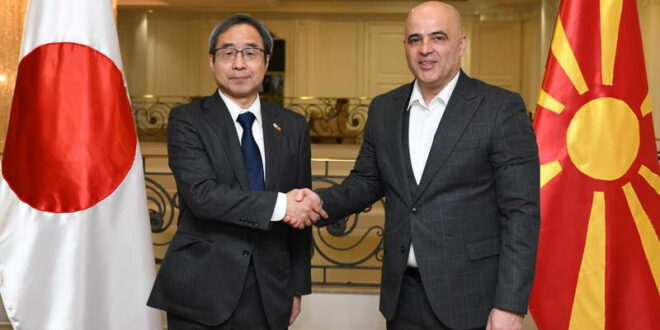 Ковачевски – Оцука: Унапредување на економската соработка со Јапонија и силна поддршка на македонските евроинтеграции