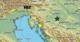 Силен земјотрес од 5,3 степени според Рихтер ја погоди Хрватска