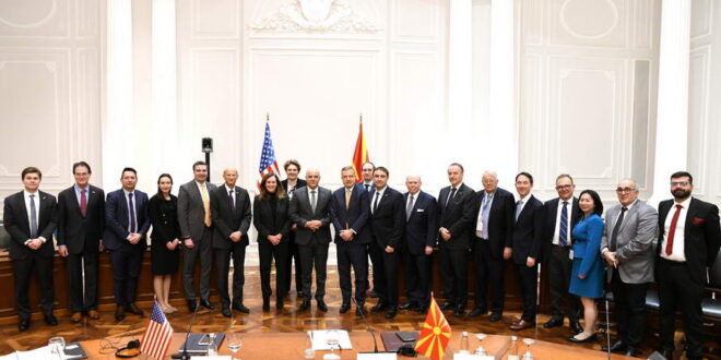 Ковачевски: Ги охрабрувам американските компании да инвестираат во Македонија, како стабилна и безбедна дестинација