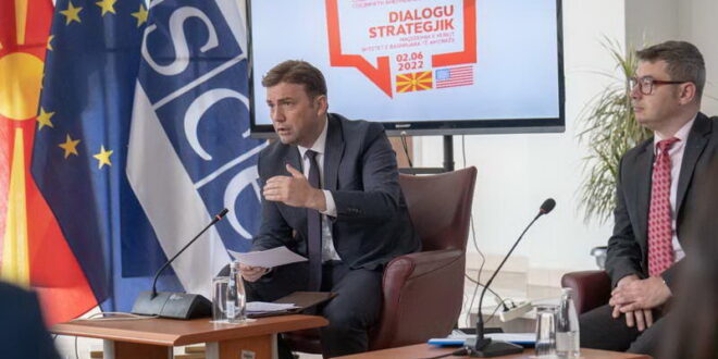 Османи на брифинг со граѓанскиот сектор за Стратешкиот дијалог меѓу Северна Македонија и САД