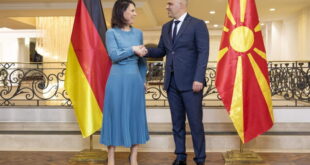 Ковачевски – Бербок: Нова конкретна поддршка од Германија за следниот исчекор на Македонија во евроинтеграциите