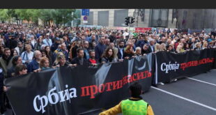 Протест на улици, Вучиќ на ТВ: злоупотреба на трагедијата?