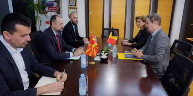 Битиќи со амбасадорот Мерис: Перспективите на белгиско-македонските економски и инвестициски односи се големи