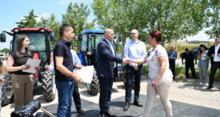 Ковачевски во Свети Николе: Инвестираме во развој и модернизирање на земјоделството, доделивме над 60 решенија за набавка на трактори
