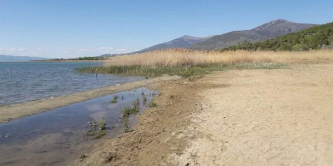 Нивото на Преспанското Езеро непрекинато опаѓа, бавно се спроведуваат мерките за заштита