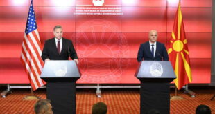 (Видео) Ковачевски на прес-конференцијата со Ескобар: Пораката од САД е јасна, по членството во НАТО, Северна Македонија треба да стане членка на ЕУ